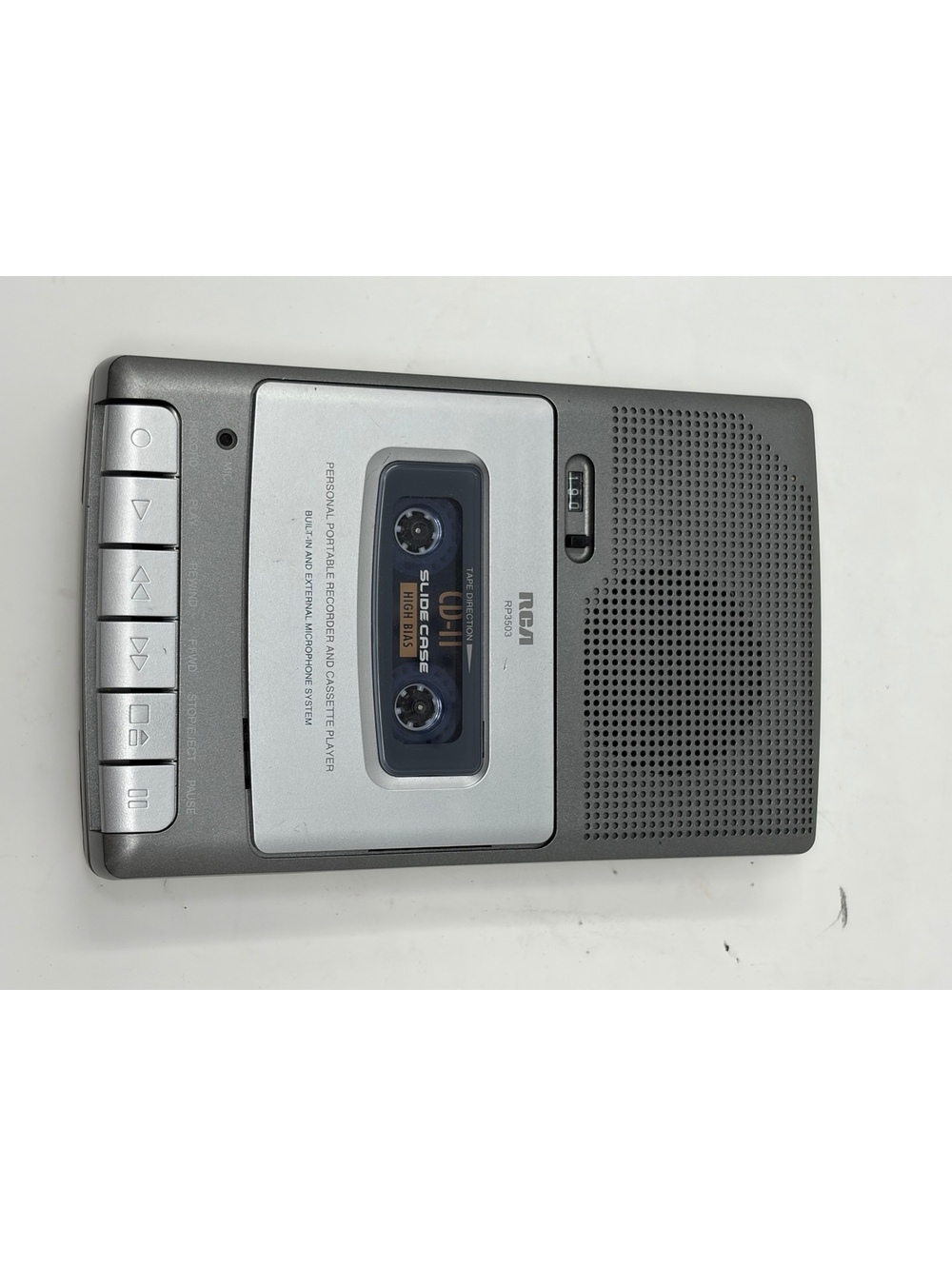 RCA Personal Portable Recorder and Cassette Player RP3503A